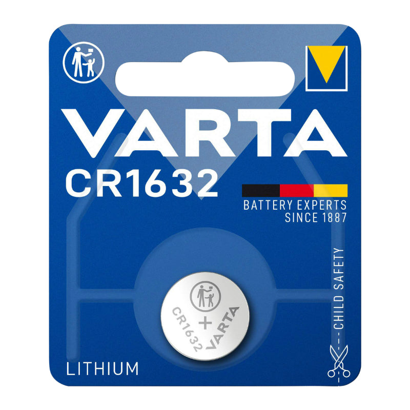 Pile bouton CR1632 Varta lithium 3 V