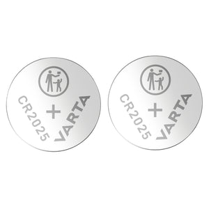 Piles bouton CR2025 Varta lithium 3 V (lot de 2) – vue 2