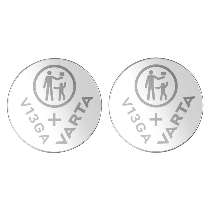 Piles bouton LR44 Varta alcalines 1,5 V (lot de 2) – vue 2