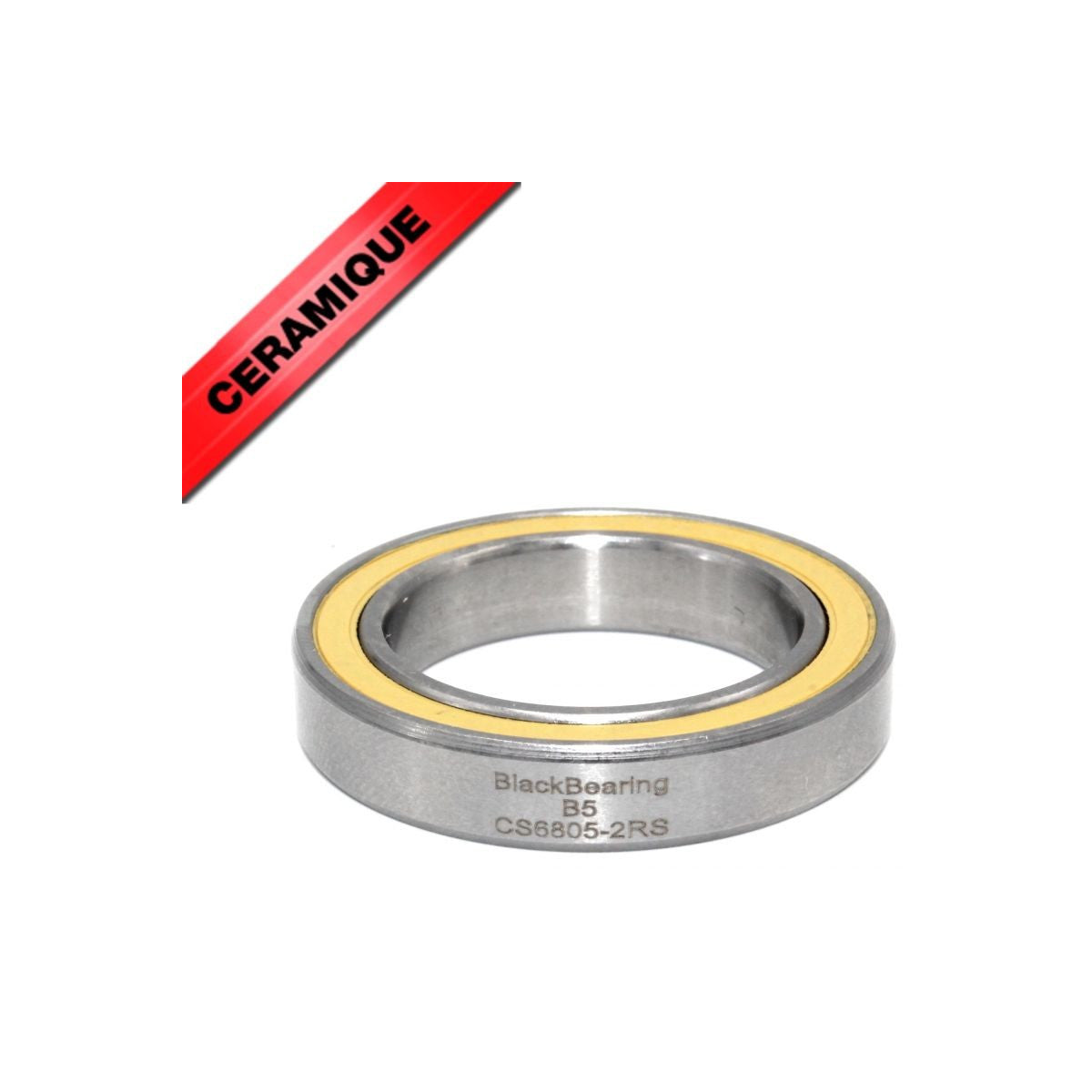 Roulement 6805-2RS 25 x 37 x 7 mm BLACKBEARING – Céramique