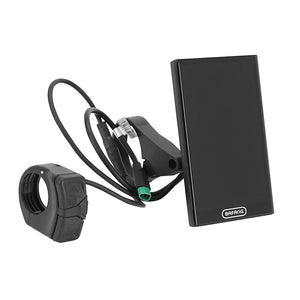Écran avec unité de commande VAE Bafang dp C010 canbus pour moteur central M510, M420, M410, M210 noir avec