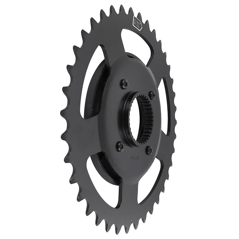 Plateau VAE Bafang pour moteur M420 cl 49 mm 38 dents noir (cw G332.1C)