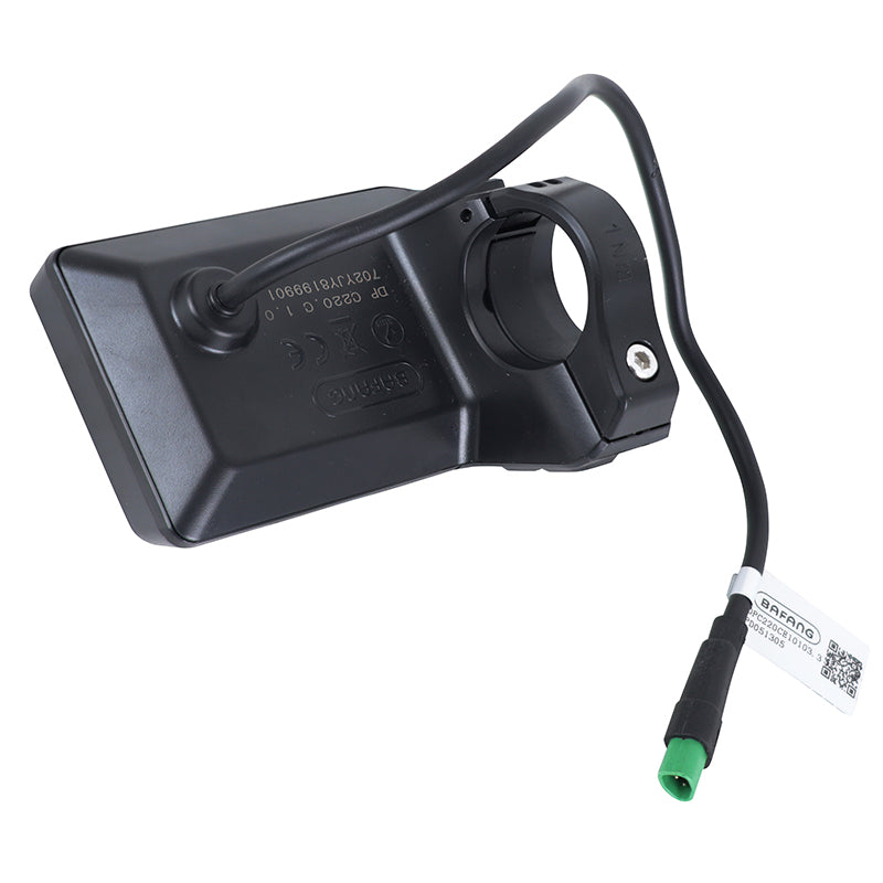 Écran avec unité de commande VAE Bafang dp C220 canbus pour moteur central M410, M210 noir avec Bluetooth – vue 3