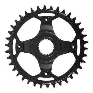 Plateau VAE Bafang pour moteur M410 cl 53 mm 38 dents noir (cw G333.1B) narrow wide – vue 2