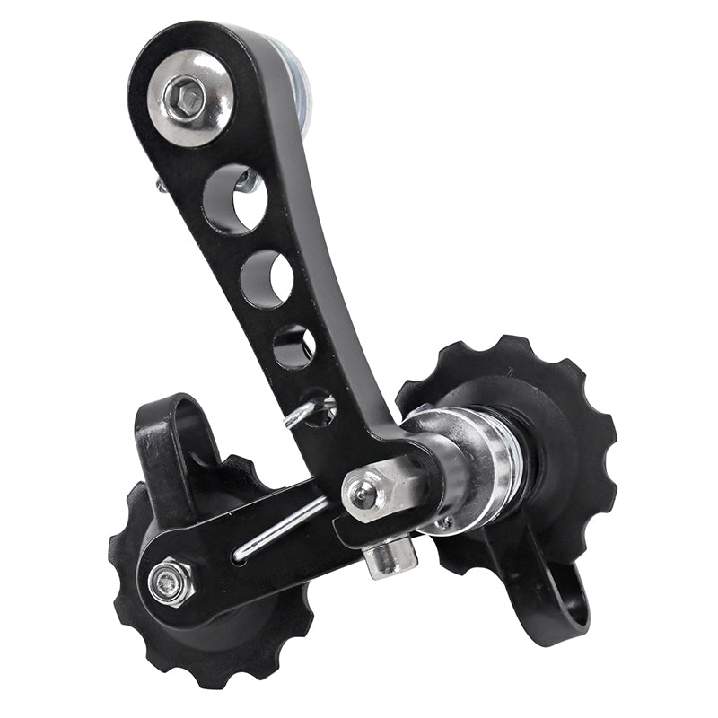 Tendeur de chaîne VTT noir fixation patte de dérailleur