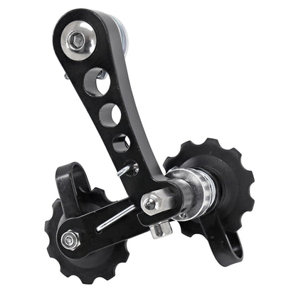 Tendeur de chaîne VTT noir fixation patte de dérailleur
