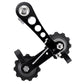 Tendeur de chaîne VTT noir fixation patte de dérailleur – vue 2