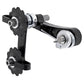 Tendeur de chaîne VTT noir fixation patte de dérailleur – vue 3