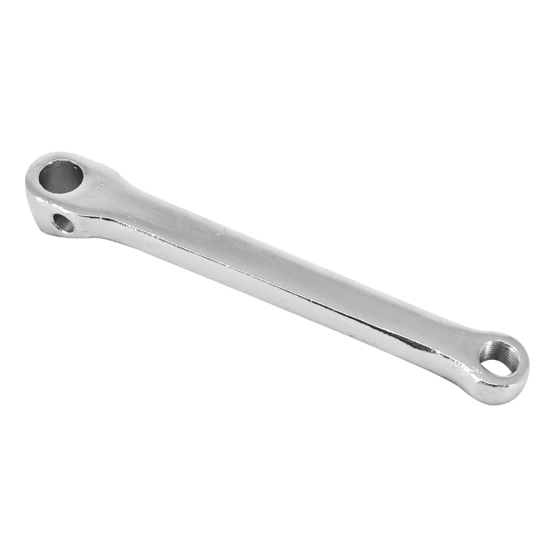 Manivelle gauche type Thun acier argent clavette 15 mm – 170 mm