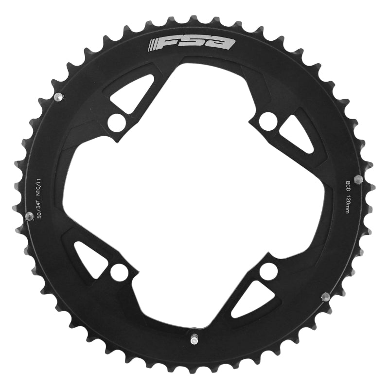 Plateau route FSA Gossamer Pro 120 mm 4 branches 11 v noir – 50