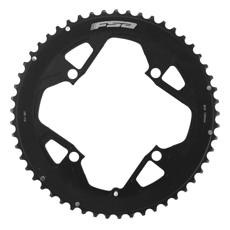 Plateau route FSA Gossamer Pro 120 mm 4 branches 11 v noir – 53