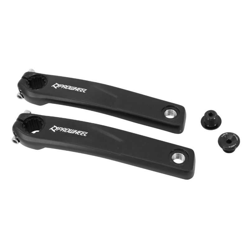 Manivelles VAE alu noir 170 mm pour Bafang M500, M600 (paire)