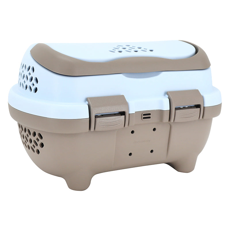 Panier avant amovible P2R marron-bleu compatible VAE – 5 kg – vue 2