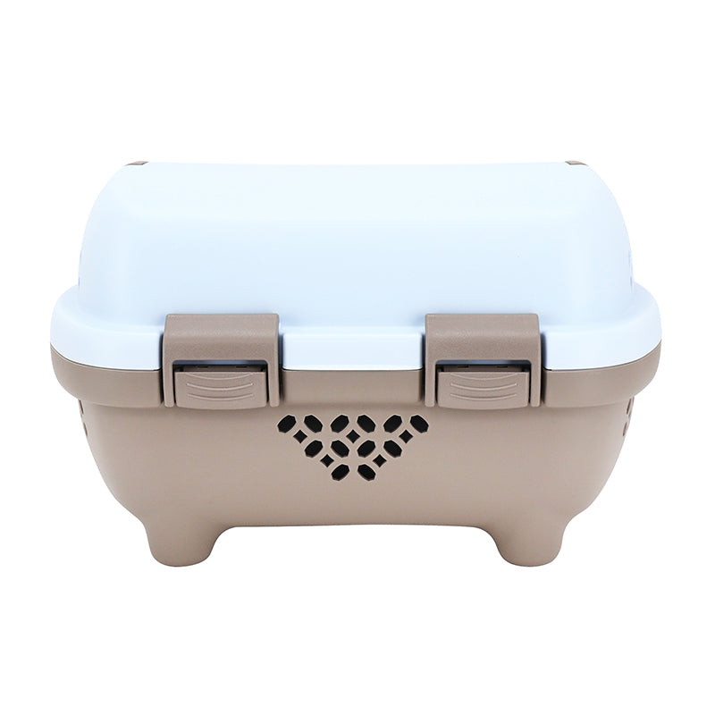 Panier avant amovible P2R marron-bleu compatible VAE – 5 kg – vue 3