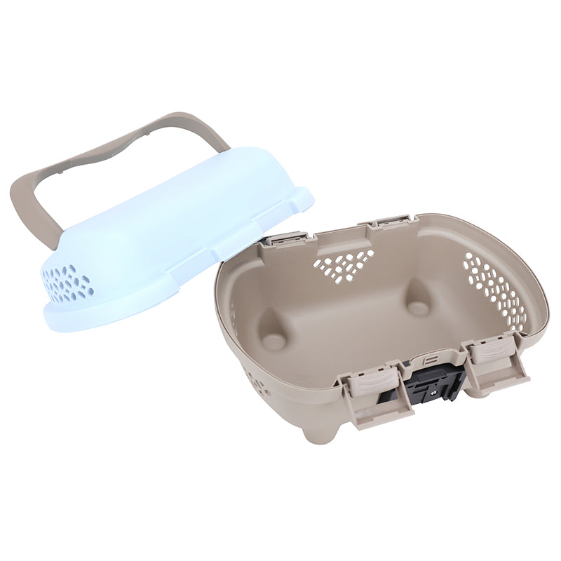 Panier avant amovible P2R marron-bleu compatible VAE – 5 kg – vue 6