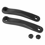 Manivelles VAE P2R noires 170 mm JIS déport 27,5 mm (paire)