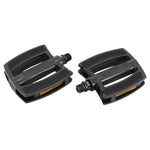 Pédales city Marwi résine noire inserts Super Grip 9/16" (paire)
