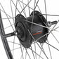 Roue arrière VTC 700 ER10 noire moyeu Nexus 7 vitesses patin – vue 3