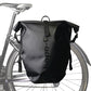 Sacoche arrière latérale Hapo.G étanche PVC 20 L noire fixation crochets – vue 3