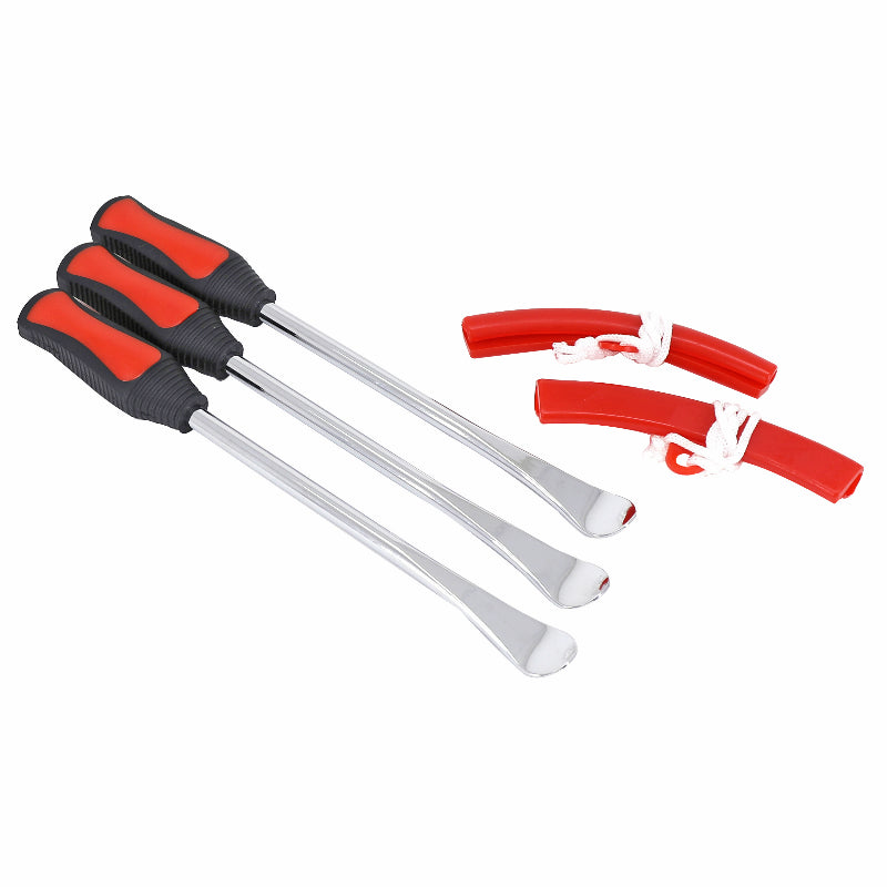 Démonte-pneus P2R (lot de 3) et protège-jantes (lot de 2)