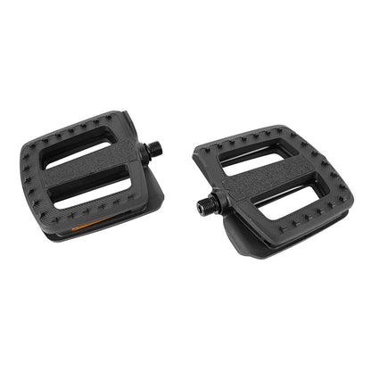 Pédales cargo-VAE Newton résine noire 9/16" à roulements (paire)