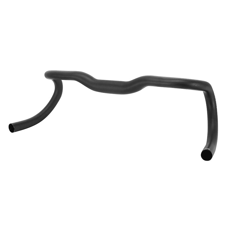 Cintre route randonneur demi-relevé Ergotec alu noir 31,8 mm 420-513 mm – vue 3