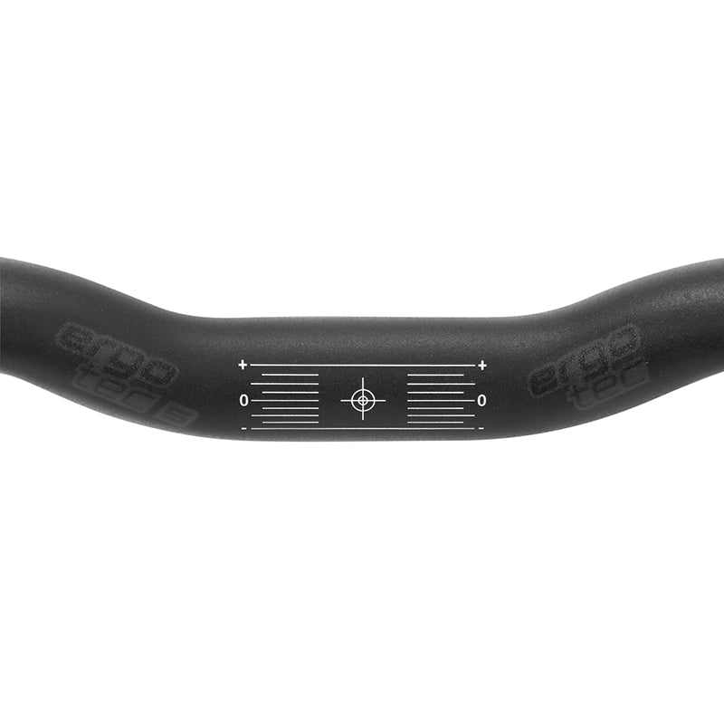 Cintre route randonneur demi-relevé Ergotec alu noir 31,8 mm 420-513 mm – vue 4