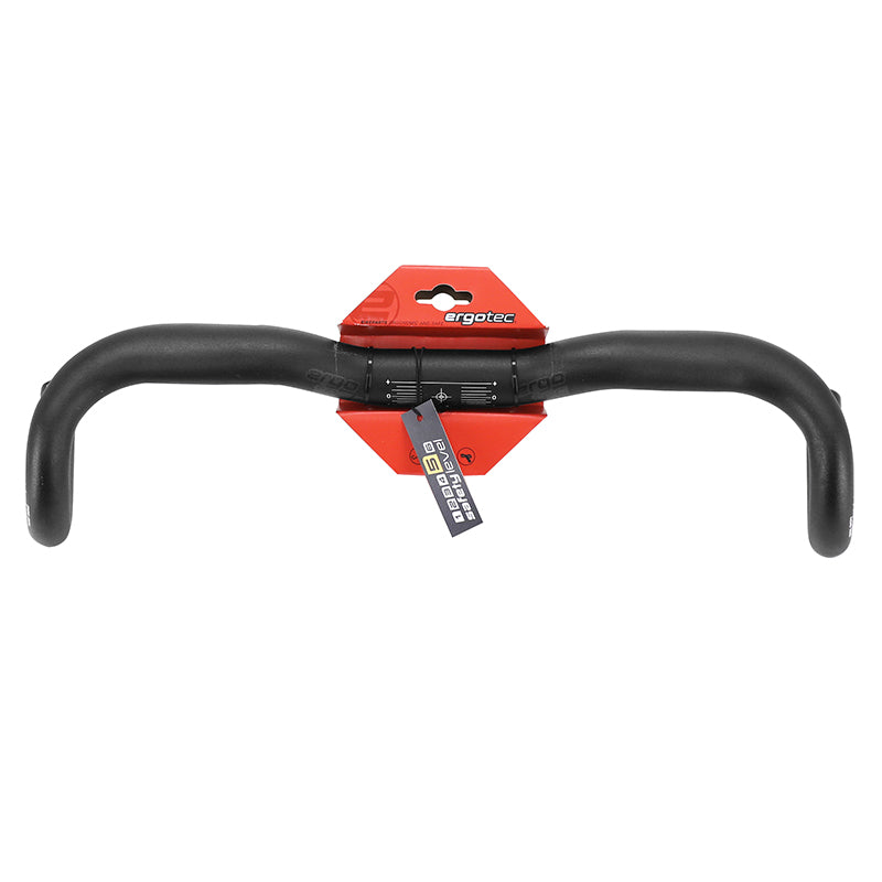 Cintre route randonneur demi-relevé Ergotec alu noir 31,8 mm 420-513 mm – vue 5