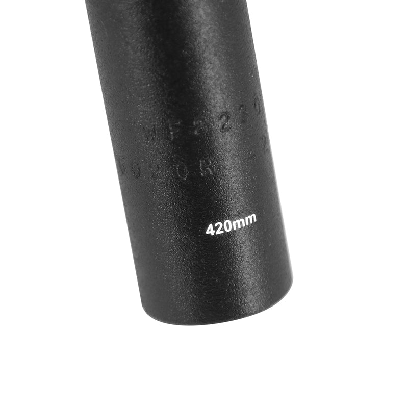 Cintre route randonneur demi-relevé Ergotec alu noir 31,8 mm 420-513 mm – vue 6