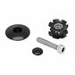 Bouchon de direction Ahead-Set Ergotec One Time Plug 1" noir – vue 2