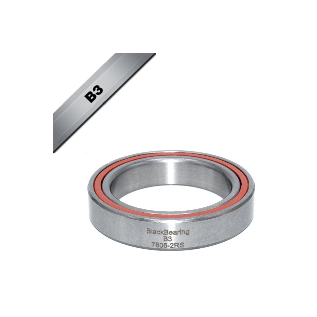 Roulement 7806-2RS 30 x 42 x 7 mm BLACKBEARING