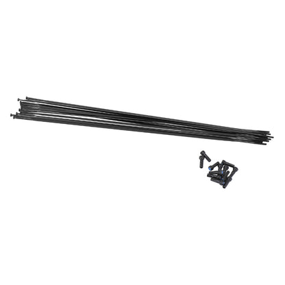 Rayons inox renforcés Mavic tête droite pour Ksyrium 30 – 287 mm avec écrous (boîte de 12)