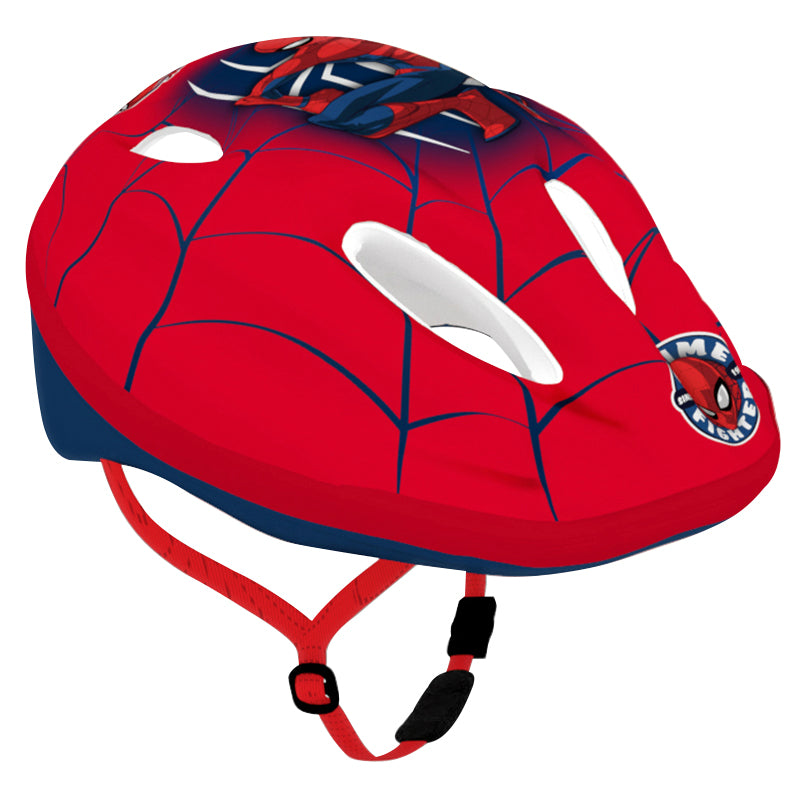 Casque vélo enfant Spider-Man rouge 52-56 – réf. 211599