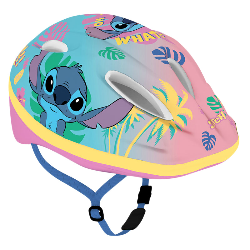 Casque vélo enfant Stitch – Rose 52-56