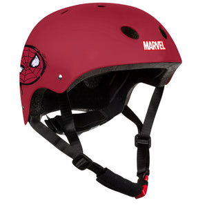 Casque vélo enfant Spider-Man rouge 52-56