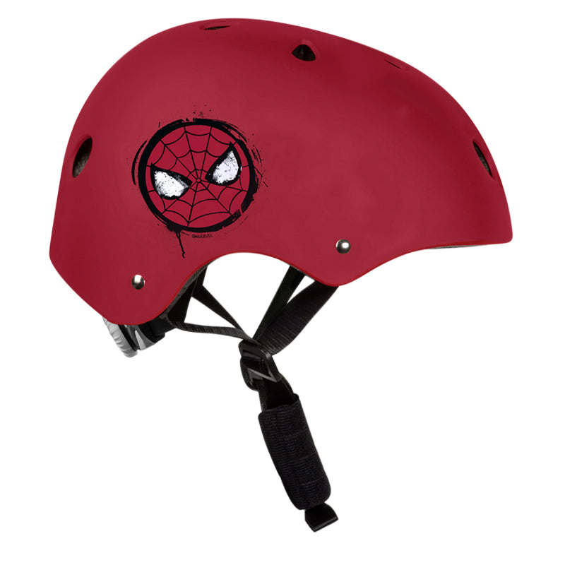 Casque vélo enfant Spider-Man rouge 52-56 – vue 2
