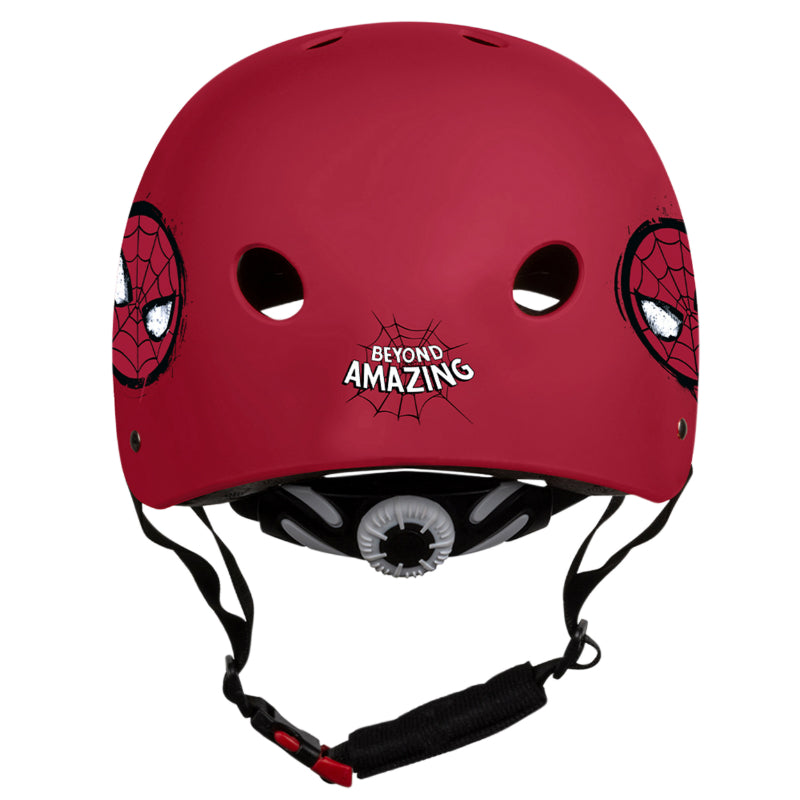 Casque vélo enfant Spider-Man rouge 52-56 – vue 3