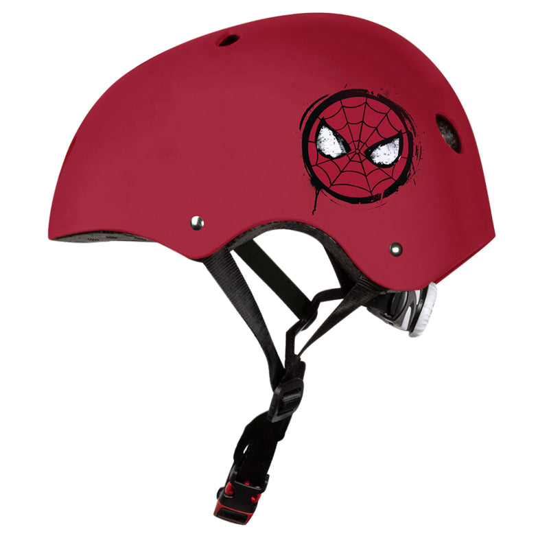 Casque vélo enfant Spider-Man rouge 52-56 – vue 4