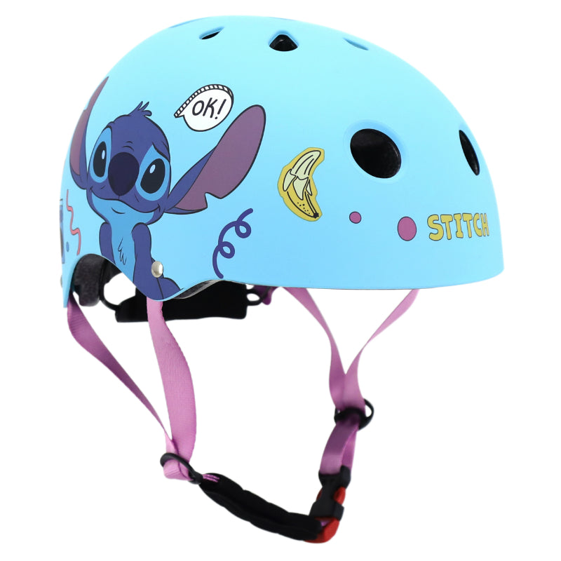 Casque vélo enfant Stitch – Bleu 52-56