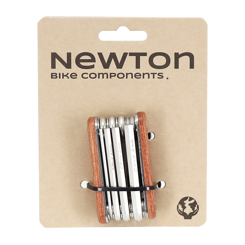 Outil multifonction Newton Wood 10 fonctions corps bois – vue 4