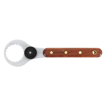 Clé de boîtier Newton Wood 16 cannelures manche bois