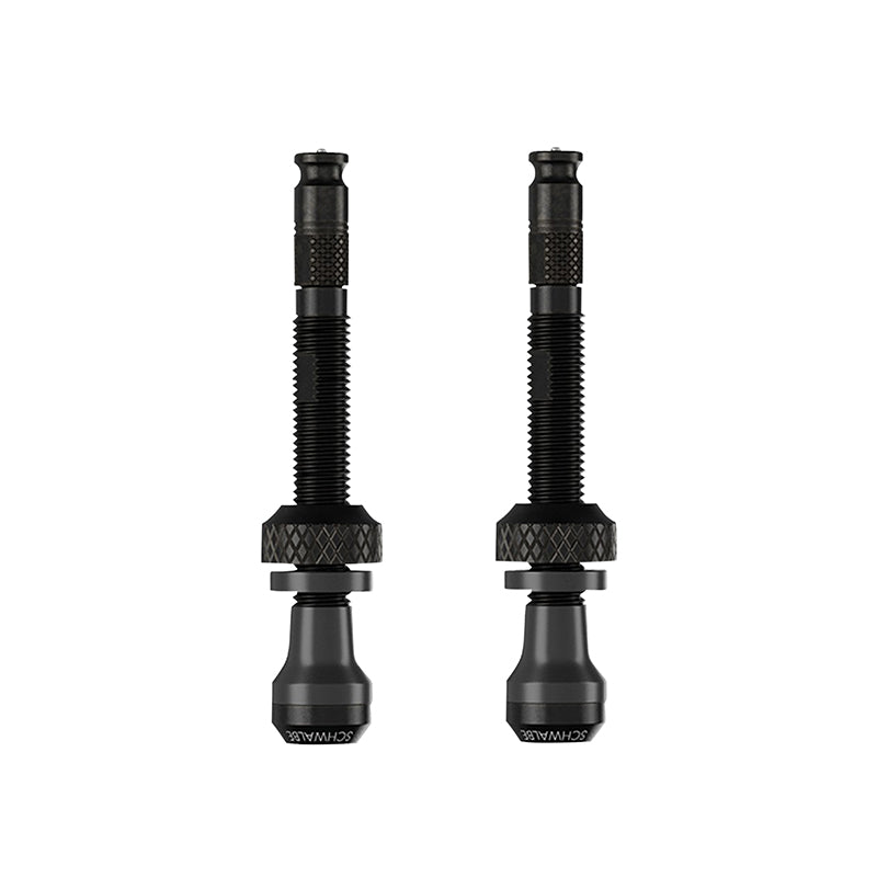 Valves tubeless Schwalbe Clik Valve obus démontable (paire) – 40 mm