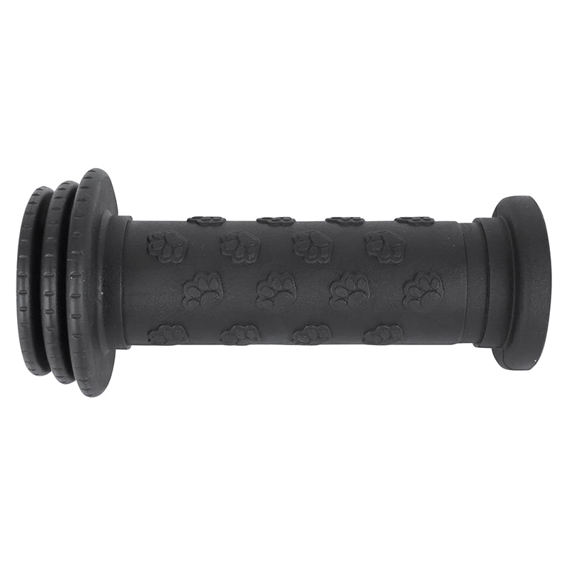Poignées city enfant noires avec protection 100 mm Ø 17,5 mm (paire) – vue 2
