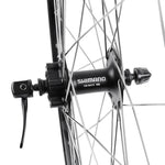 Roue avant VTC 700 M260 renforcée Shimano M475 disque-patin