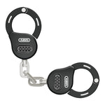 Antivol à menotte Abus Chain Claw à code 100 cm noir
