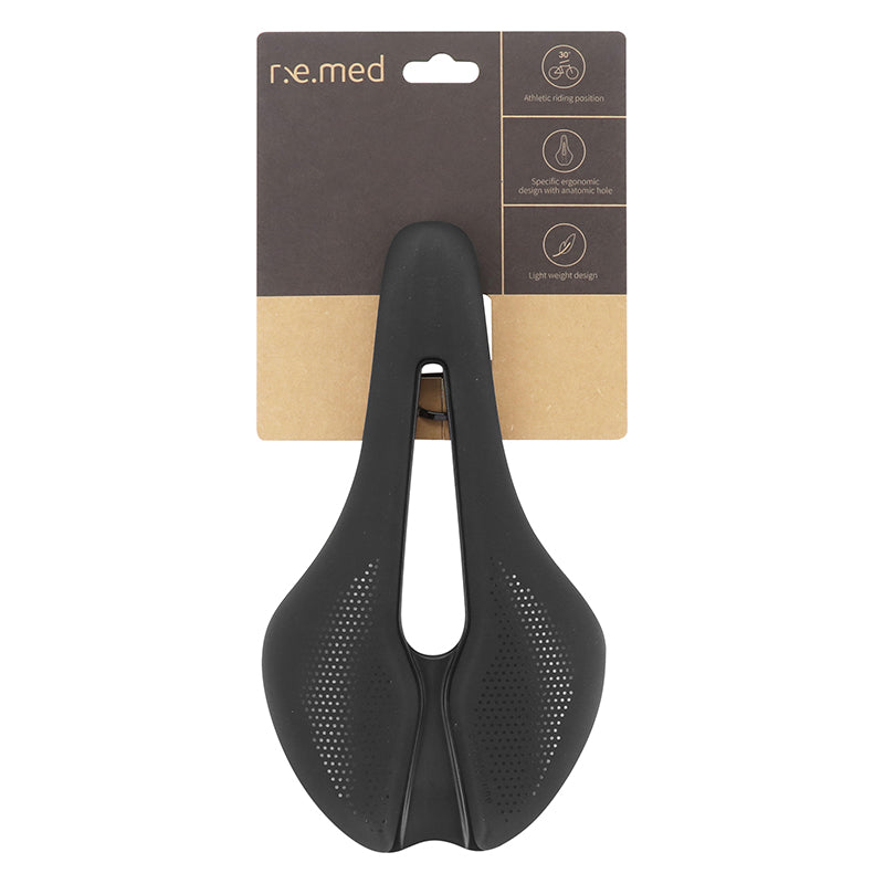 Selle Selle Royal Remed Race Athletic noire avec trou central – vue 5