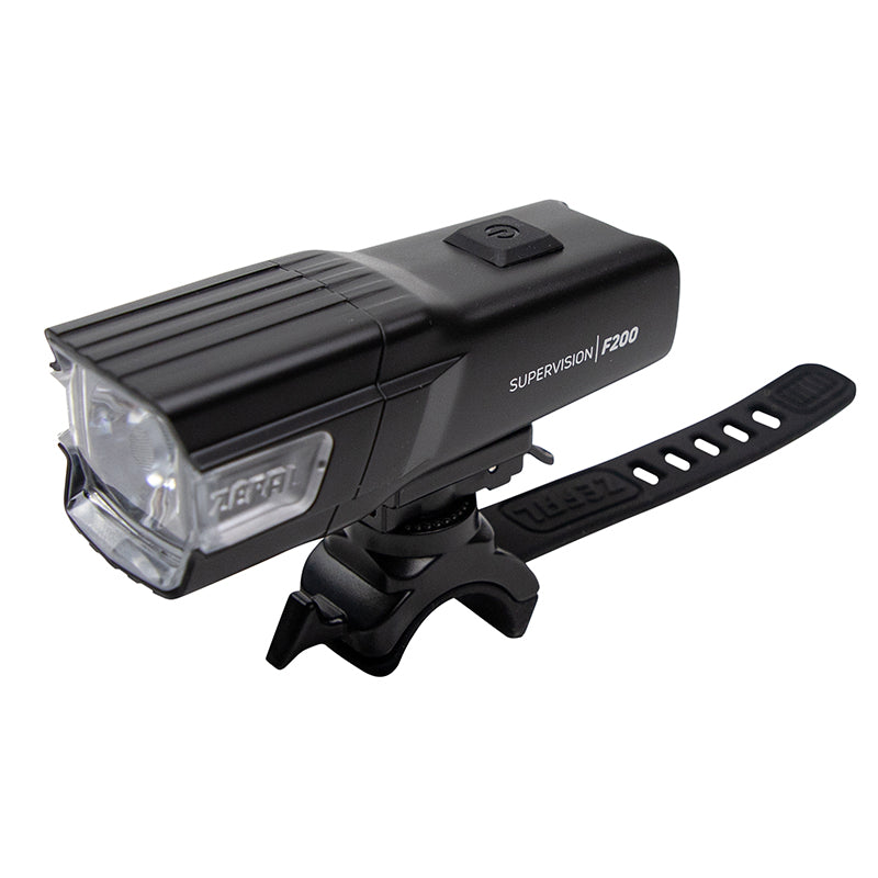 Éclairage avant USB Zefal Supervision fixation cintre – 200 lumens