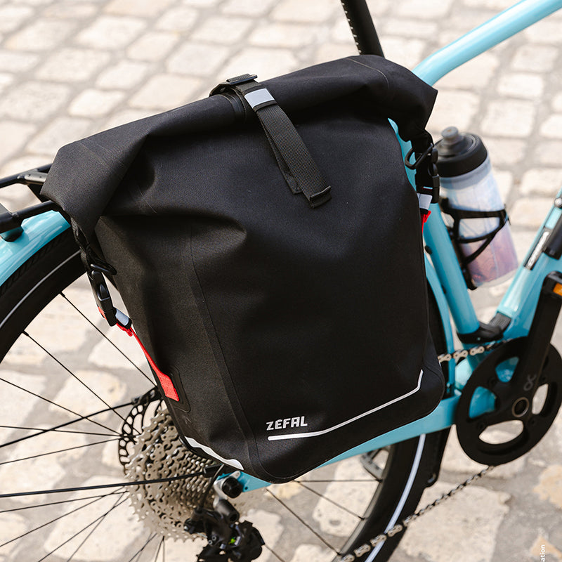 Sacoche arrière Zefal Z Traveler S20 étanche 20 L fixation Z Quick Mount – vue 2