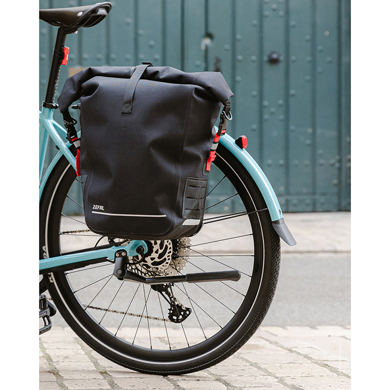 Sacoche arrière latérale Zefal Z Traveler S30 étanche 30 L Z Quick Mount – vue 4