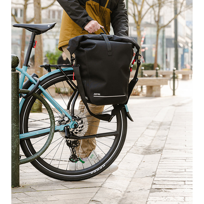 Sacoche arrière latérale Zefal Z Traveler S30 étanche 30 L Z Quick Mount – vue 5